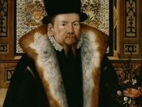 GG 698  GG 698, Ludger Tom Ring d.J. (1522-1584), Bildnis des Goldschmieds Reinhard Reiners, 1569, Holz, 84,5 x 53,3 cm : Portrait